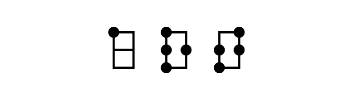 braille pinboard hc  Free Fonts Download