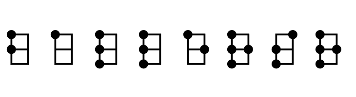 braille pinboard hc  Free Fonts Download