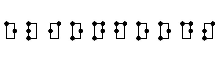 braille pinboard hc  Free Fonts Download