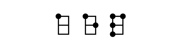 braille latin hc  Free Fonts Download
