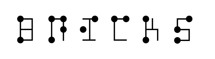 braille latin hc  Free Fonts Download