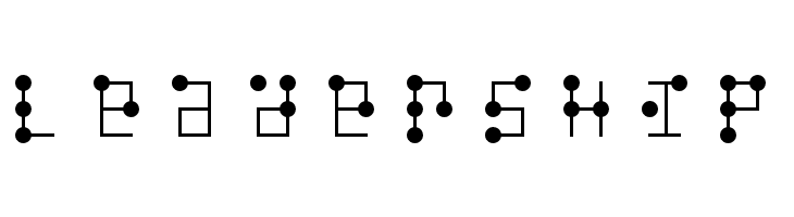 braille latin hc  Free Fonts Download