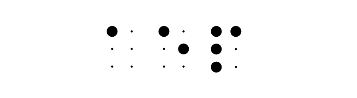 braille grid hc  Free Fonts Download