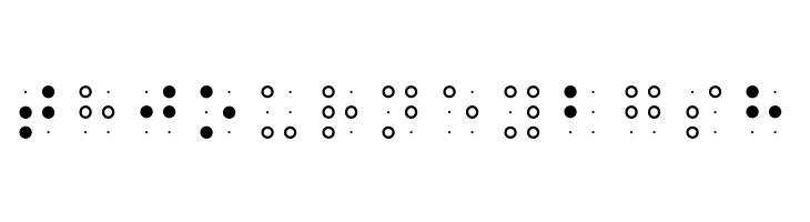 braille grid hc  Free Fonts Download
