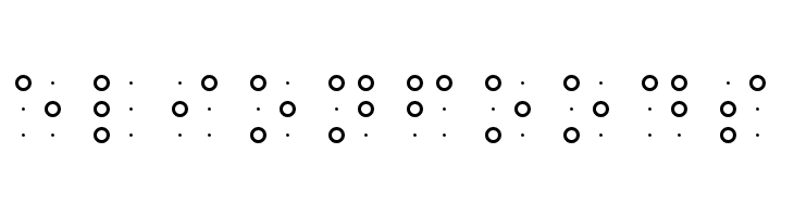 braille grid hc  Free Fonts Download