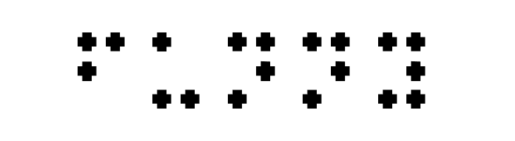Braille pixel hc  Free Fonts Download