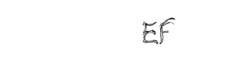 bones and chimeras  Free Fonts Download