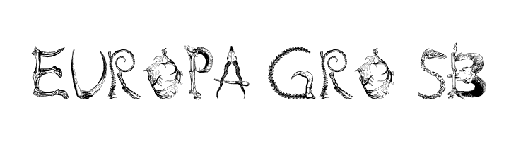 bones and chimeras  Free Fonts Download
