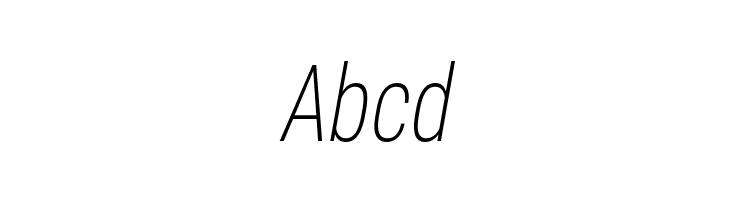 Bert Sans ExtraLight Italic  Free Fonts Download