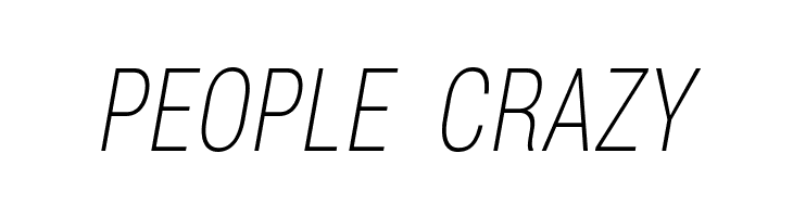 Bert Sans ExtraLight Italic  Free Fonts Download