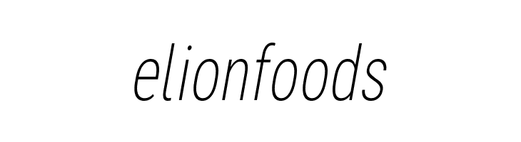 Bert Sans ExtraLight Italic  Free Fonts Download