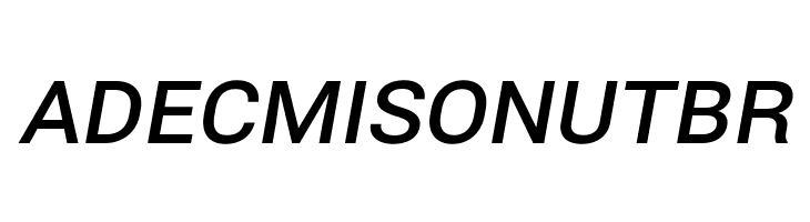 Bert Sans SemiBold Italic  Free Fonts Download