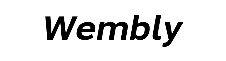 Bert Sans ExtraBold Italic  Free Fonts Download