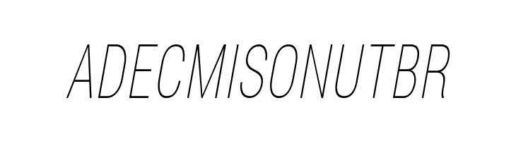 Bert Sans Thin Italic  Free Fonts Download