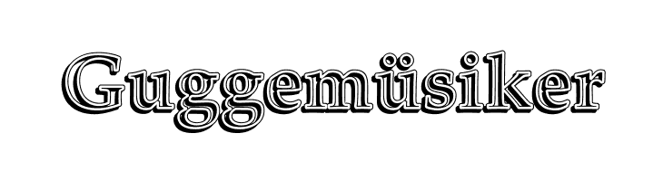 UKIJ Kawak 3D Bold  Free Fonts Download