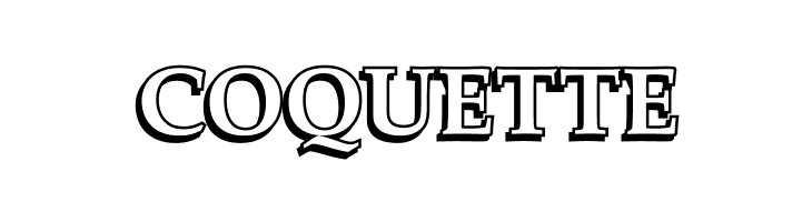 UKIJ Kawak 3D  Free Fonts Download