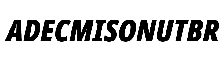 Avrile Sans Condensed Black Italic  Free Fonts Download