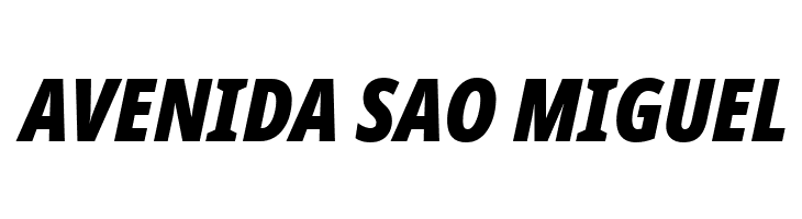 Avrile Sans Condensed Black Italic  Free Fonts Download