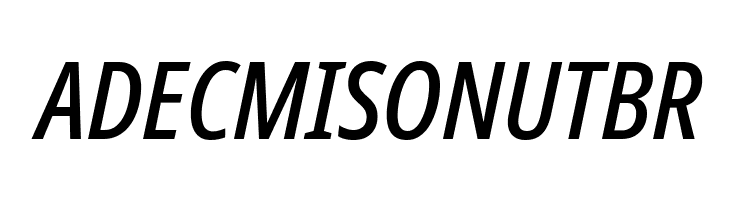 Avrile Sans Condensed Medium Italic  Free Fonts Download