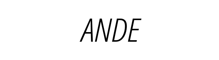 Avrile Sans Condensed Light Italic  Free Fonts Download