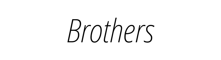 Avrile Sans Condensed ExtraLight Italic  Free Fonts Download