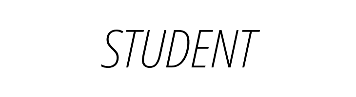 Avrile Sans Condensed ExtraLight Italic  Free Fonts Download