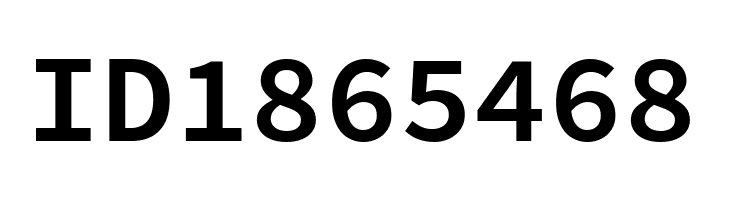 ID1865468 Kawkab Mono Bold Font