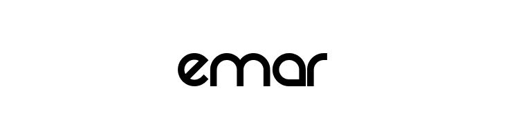 emar Rezland Logotype Font Font