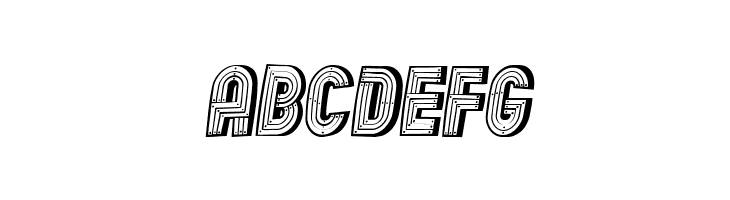 Wooden Planks Italic  Free Fonts Download