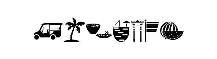 Thailand Icons  Free Fonts Download