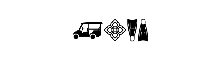 Thailand Icons  Free Fonts Download