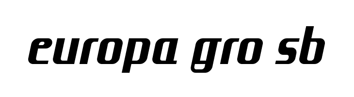 Grov AB Bold Italic  Free Fonts Download