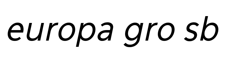 Eau Sans Book Lining Oblique  Free Fonts Download