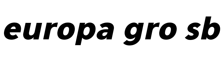 Eau Sans Black Oblique  Free Fonts Download