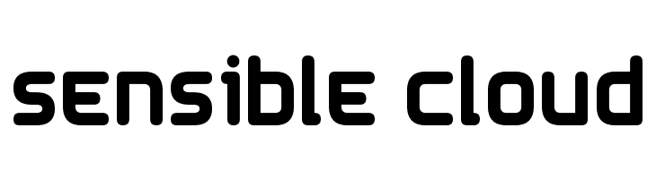 sensible%2Bcloud Airstrip Four Font