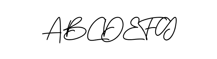 BossSignature  Free Fonts Download