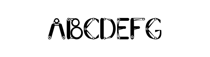 Mechanical  Free Fonts Download