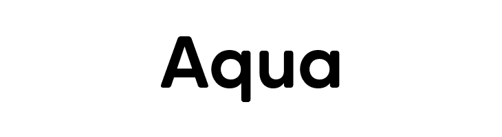 Aqua MADETommySoft-Medium Font