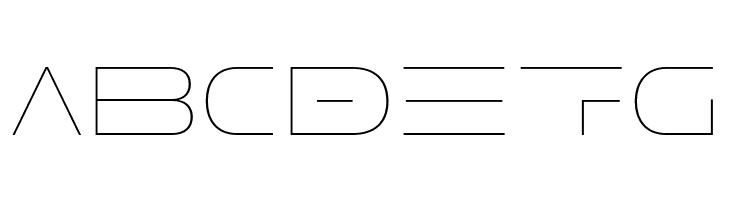 MADEFutureXHEADER-Line  Free Fonts Download