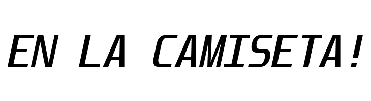 Unispace-Italic  Free Fonts Download