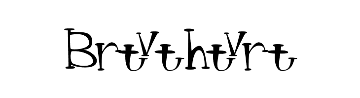 BT Bong Blasted Aliens Trial  TRIAL VERSION  Free Fonts Download