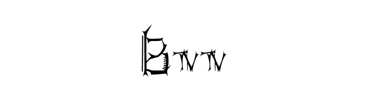 BT Speartooth TRIAL VERSION  Free Fonts Download