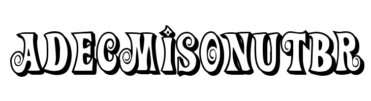 Action Is 3D JL  Free Fonts Download