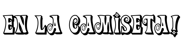 Action Is 3D JL  Free Fonts Download