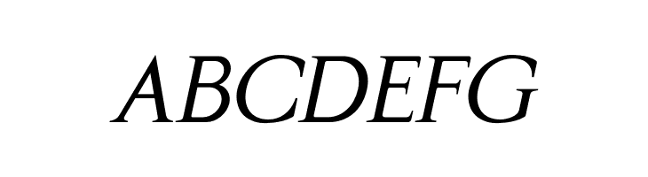 Gama-Serif Italic  Free Fonts Download