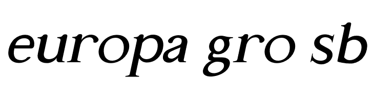Gama-Serif Bold Italic  Free Fonts Download