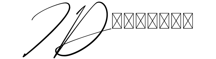 Anthoni Signature  Free Fonts Download