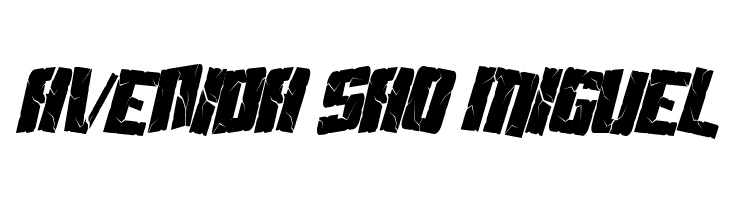 Aftershock Debris Condensed Italic  Free Fonts Download