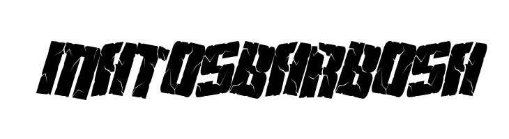 Aftershock Debris Condensed Italic  Free Fonts Download