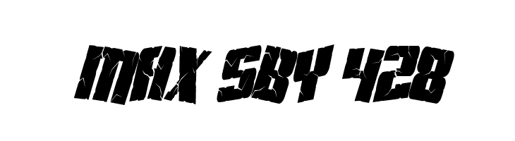 Aftershock Debris Condensed Italic  Free Fonts Download